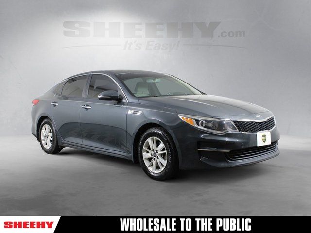 Moss Gray 2016 Kia Optima LX Sedan Front-Wheel Drive 6-Speed Automatic