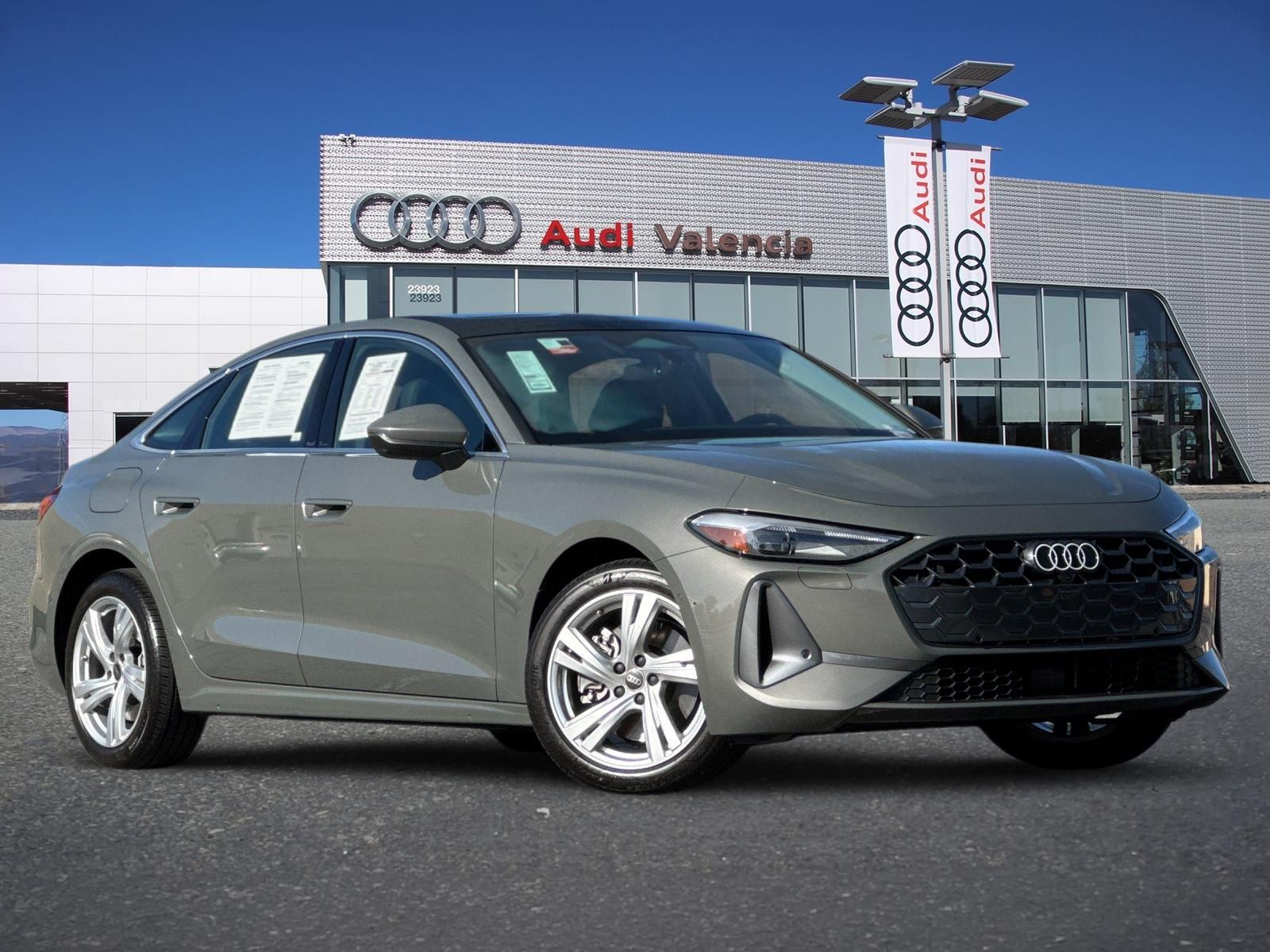 Gray Metallic 2025 Audi A5 Sedan All-Wheel Drive 7-Speed Automatic