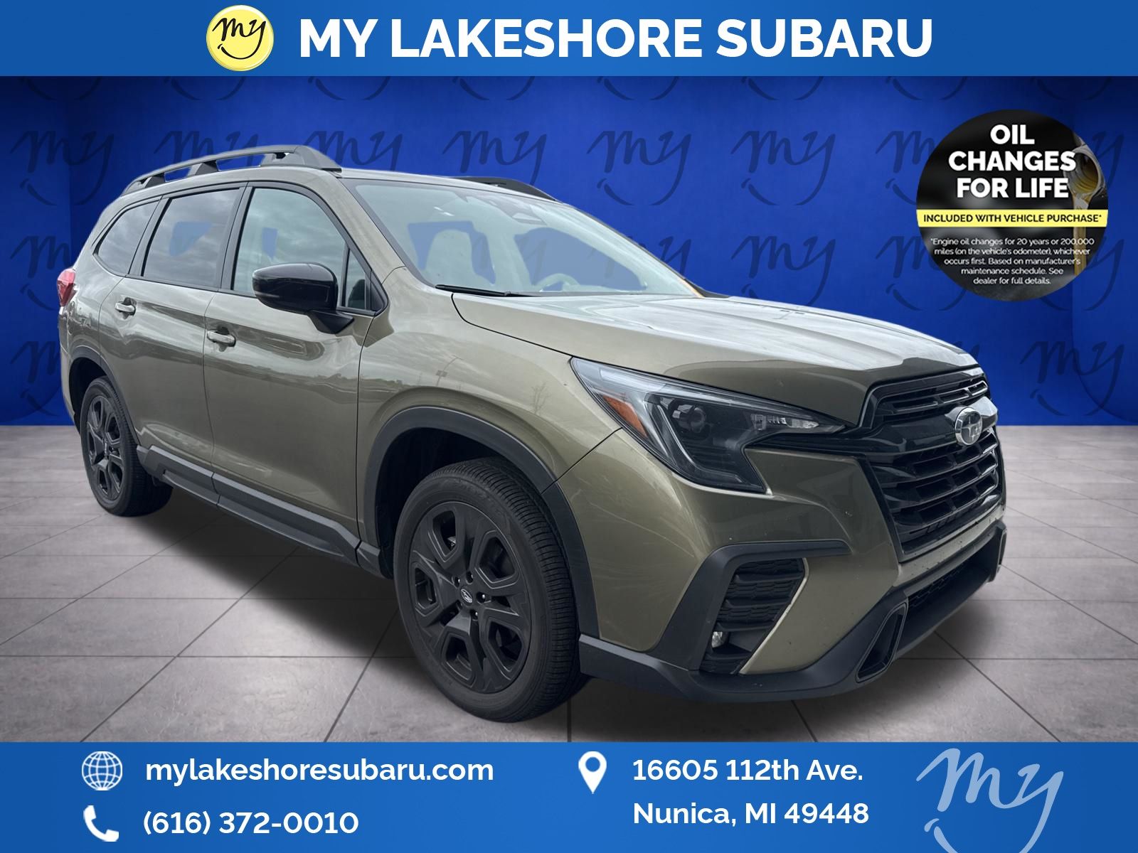 Autumn Green Metallic 2025 Subaru Ascent Onyx Edition AWD SUV / Crossover All-Wheel Drive Continuously Variable Transmission