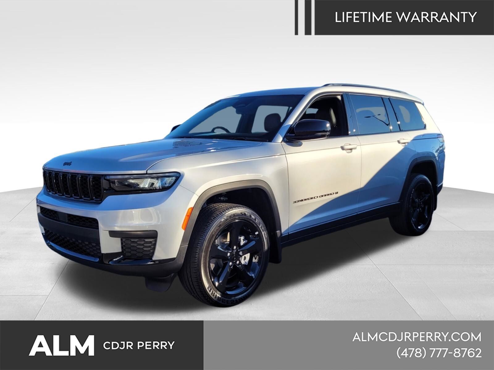 Silver Zynith 2025 Jeep Grand Cherokee L Altitude X 4WD SUV / Crossover Four-Wheel Drive 8-Speed Automatic