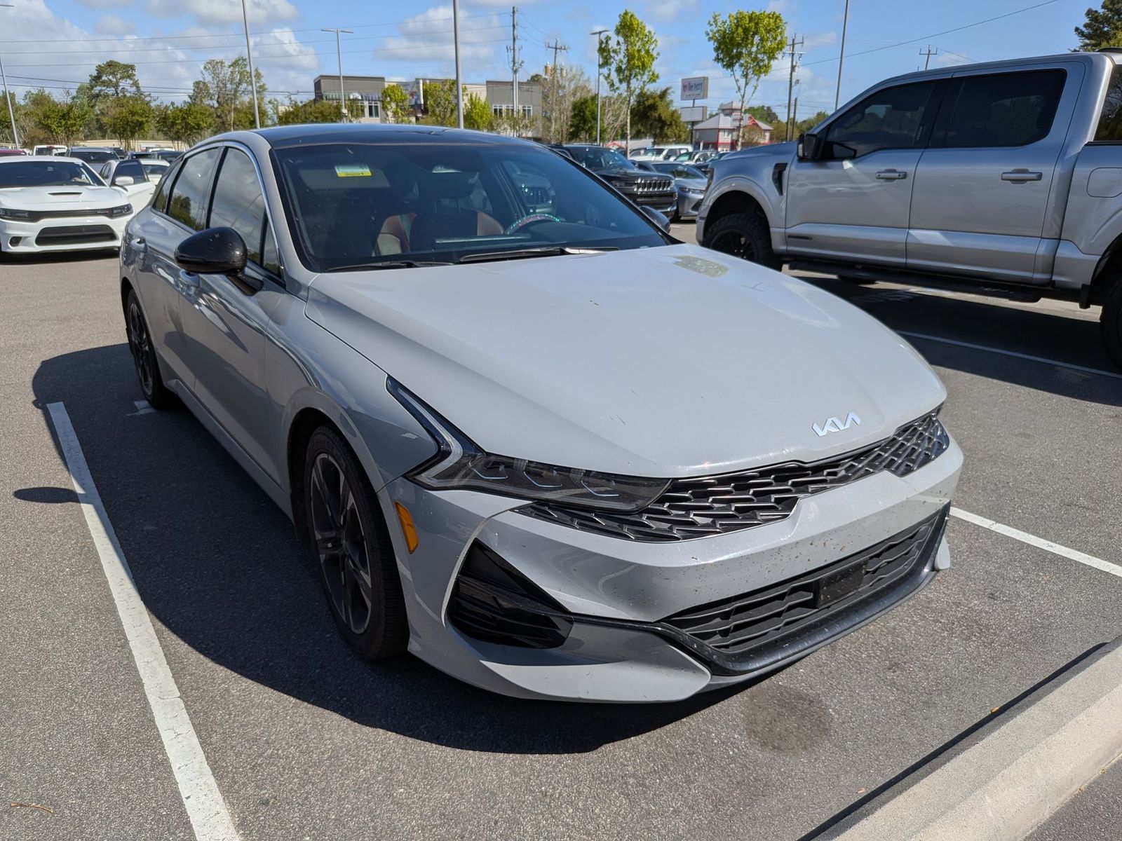 Wolf Gray 2024 Kia K5 GT-Line FWD Sedan Front-Wheel Drive 8-Speed Automatic