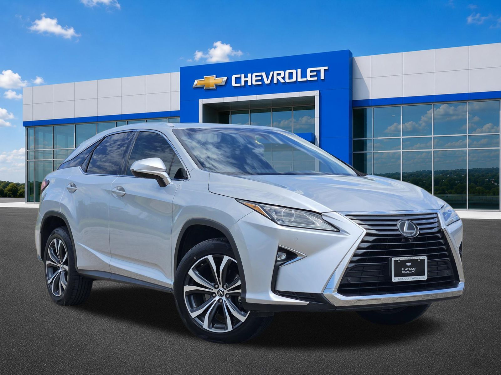 Silver 2019 Lexus RX SUV / Crossover Front-Wheel Drive 8-Speed Automatic