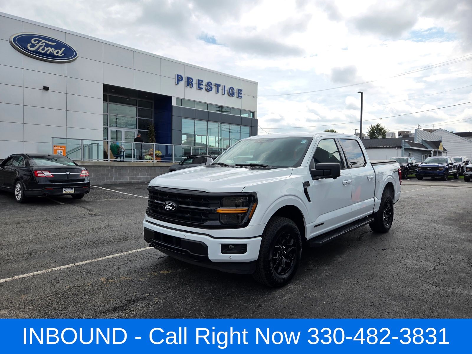 Oxford White 2024 Ford F-150 Pickup Truck Four-Wheel Drive Automatic