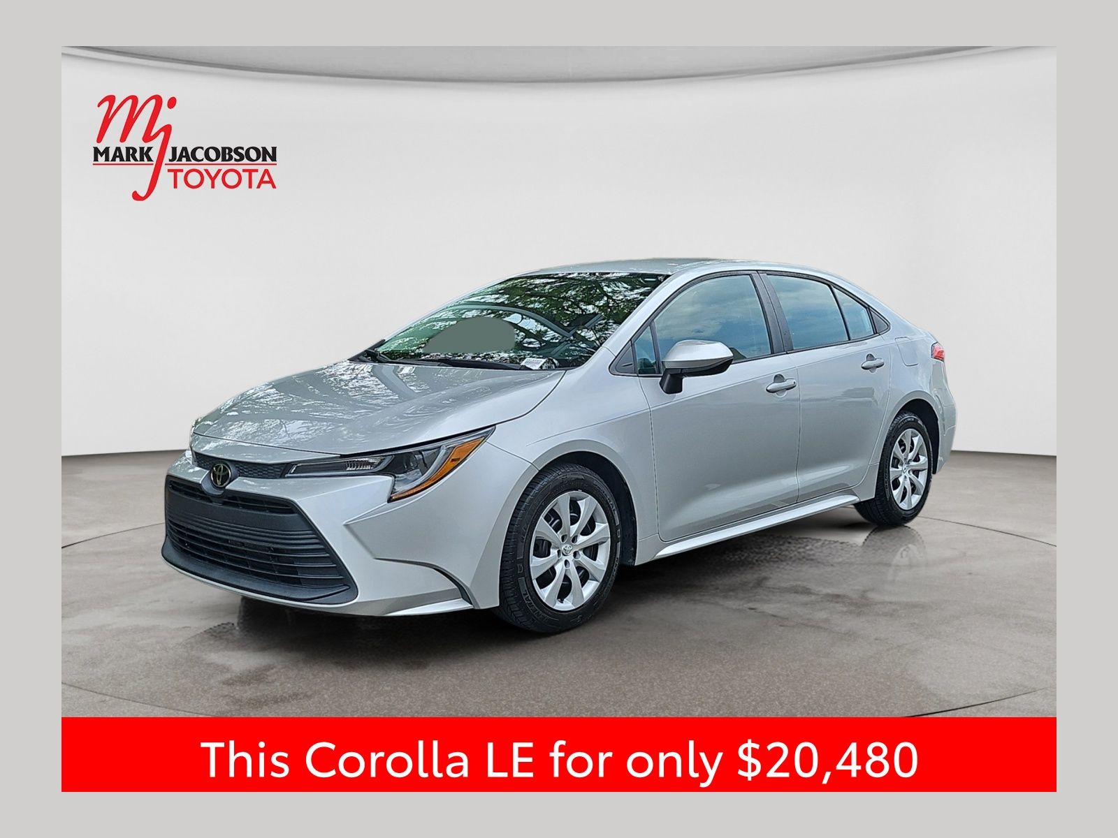 Classic Silver Metallic 2023 Toyota Corolla Sedan Front-Wheel Drive Continuously Variable Transmission