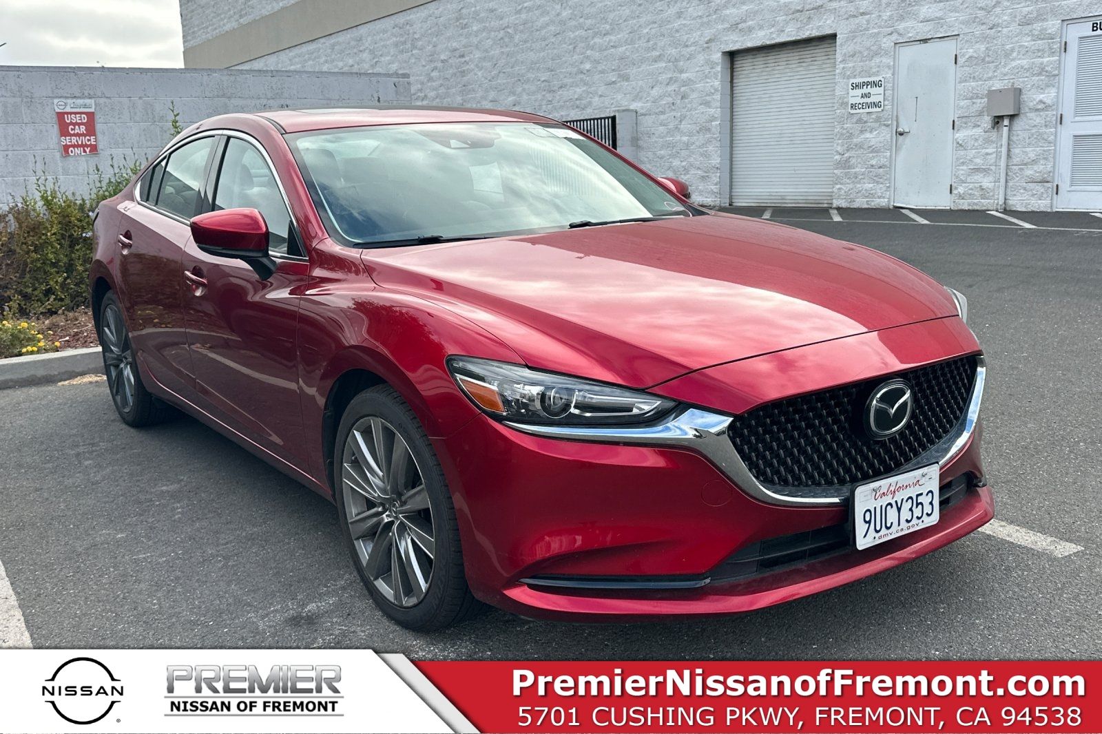 Soul Red Crystal Metallic 2020 Mazda MAZDA6 Sedan Front-Wheel Drive 6-Speed Automatic