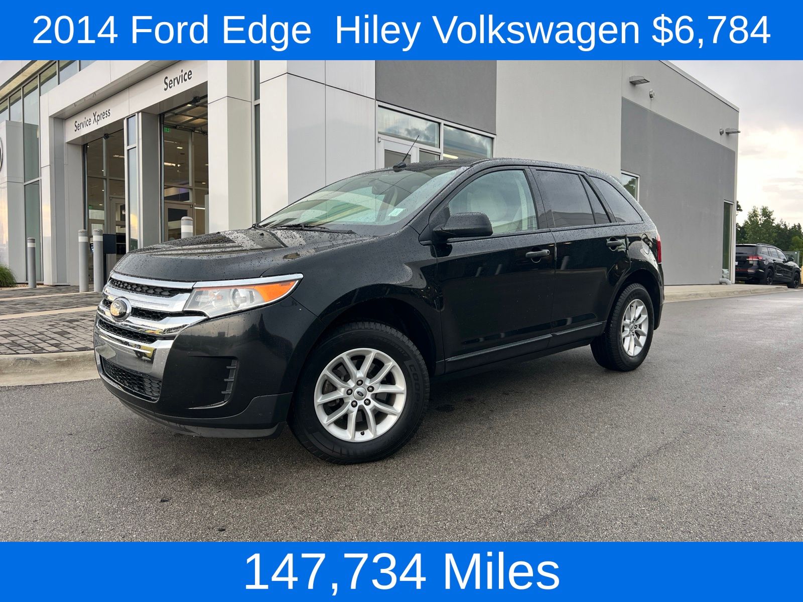 Tuxedo Black Metallic 2014 Ford Edge SUV / Crossover Front-Wheel Drive 6-Speed Automatic