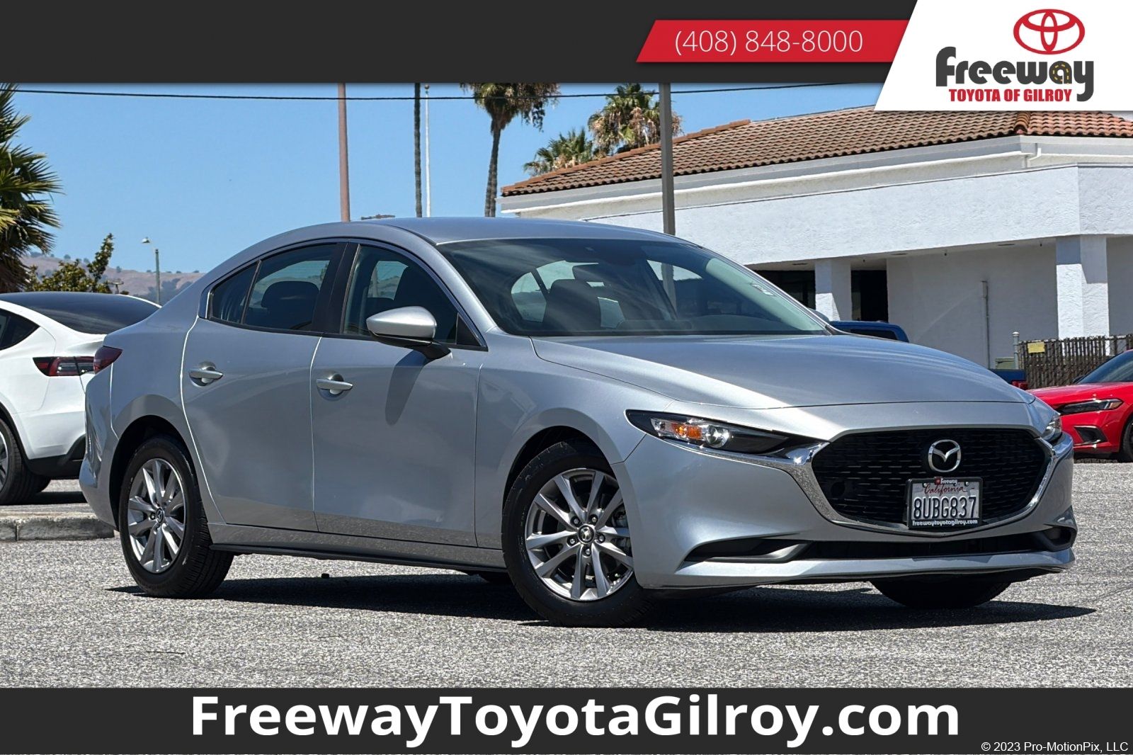 Sonic Silver Metallic 2019 Mazda MAZDA3 Sedan Front-Wheel Drive 6-Speed Automatic