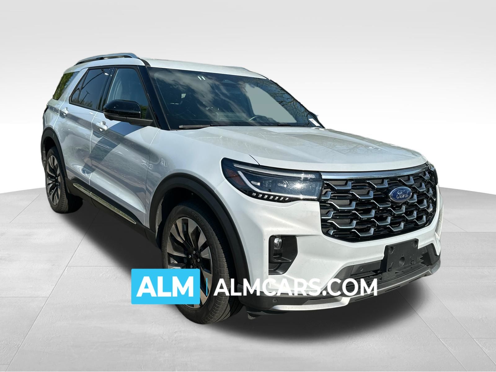 Space White Metallic 2025 Ford Explorer Platinum AWD SUV / Crossover All-Wheel Drive Automatic