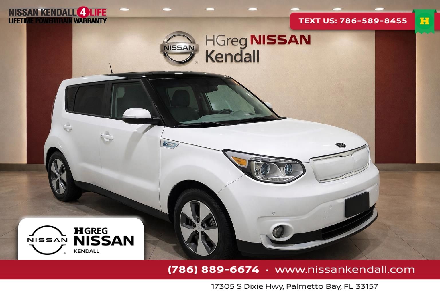Clear White 2017 Kia Soul EV + FWD Wagon Front-Wheel Drive 1-Speed Automatic