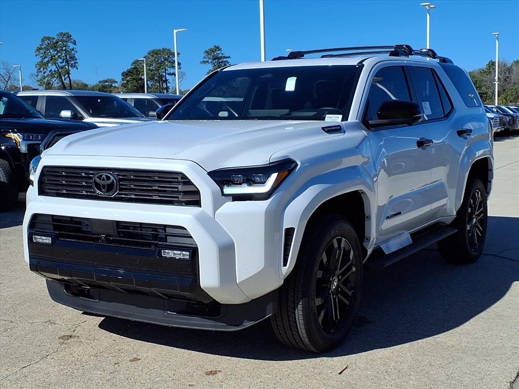 2026 Toyota 4Runner i-FORCE MAX Hybrid Platinum Off-white at Don McGill Toyota