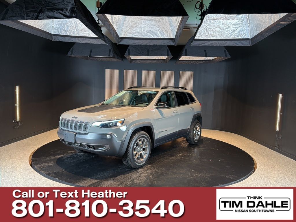 Sting-Gray Clearcoat 2022 Jeep Cherokee SUV / Crossover Four-Wheel Drive 9-Speed Automatic