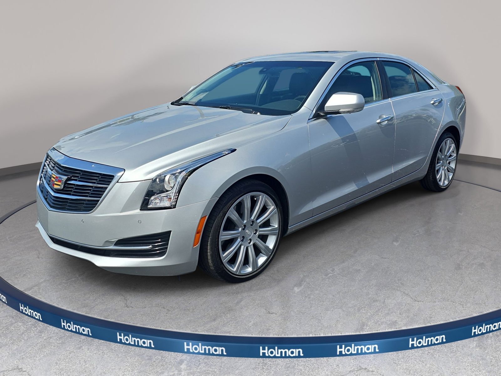 Radiant Silver Metallic 2017 Cadillac ATS 2.0T Luxury AWD Sedan All-Wheel Drive 8-Speed Automatic