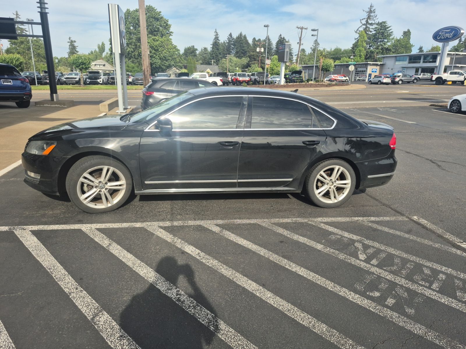 used 2014 Volkswagen Passat car, priced at $6,998
