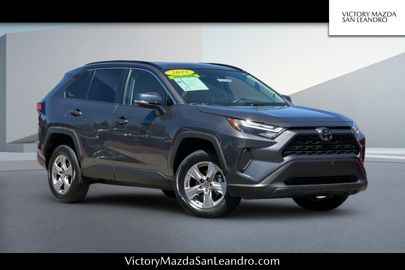 Magnetic Gray Metallic 2025 Toyota RAV4 SUV / Crossover All-Wheel Drive 8-Speed Automatic