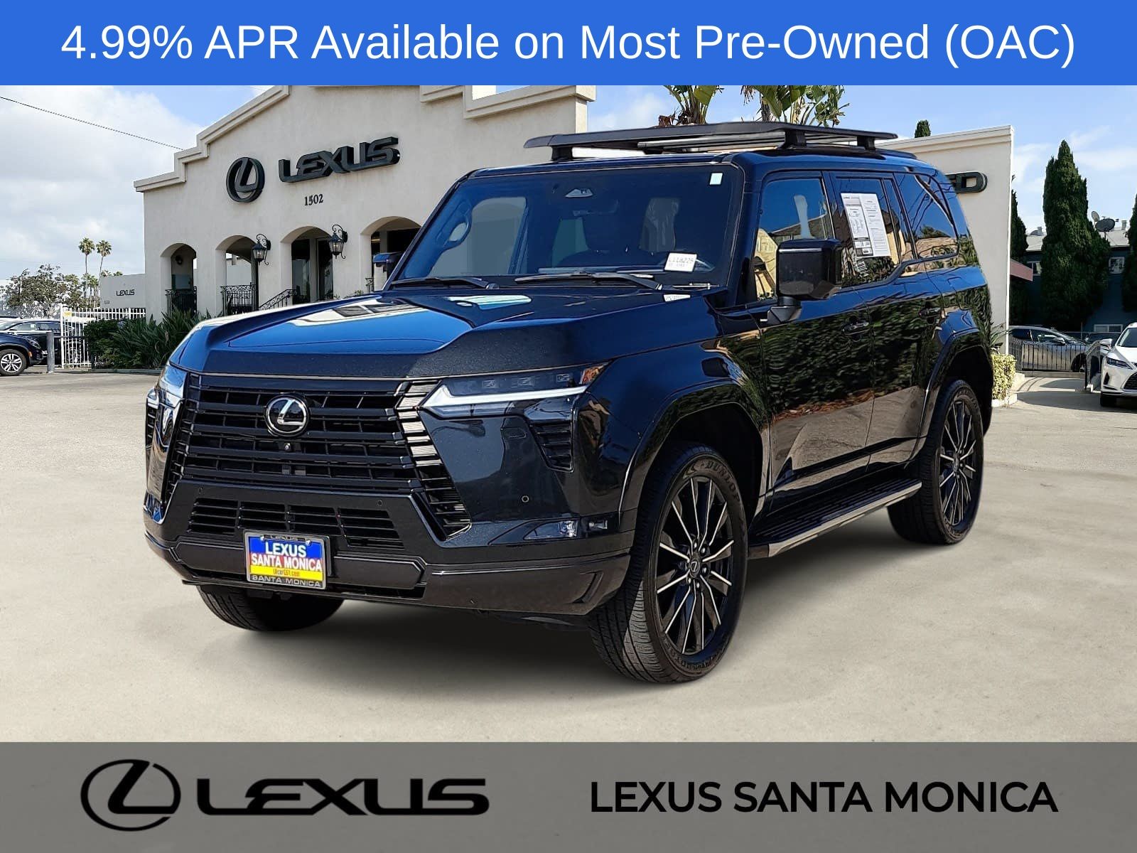 Black (Caviar) 2024 Lexus GX SUV / Crossover All-Wheel Drive Automatic