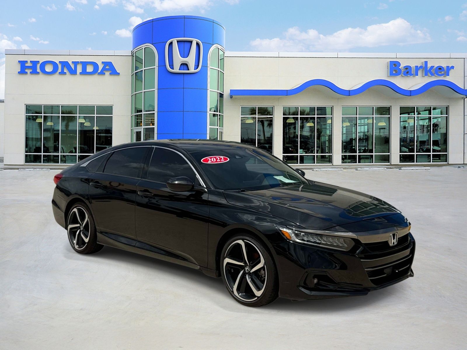 Crystal Black Pearl 2022 Honda Accord Sedan Front-Wheel Drive Automatic
