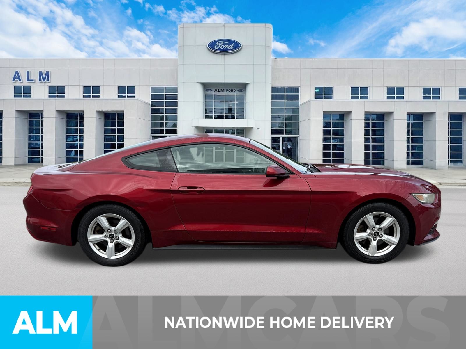 Used 2015 Ruby Red Metallic Tinted Clearcoat Ford V6 image 4
