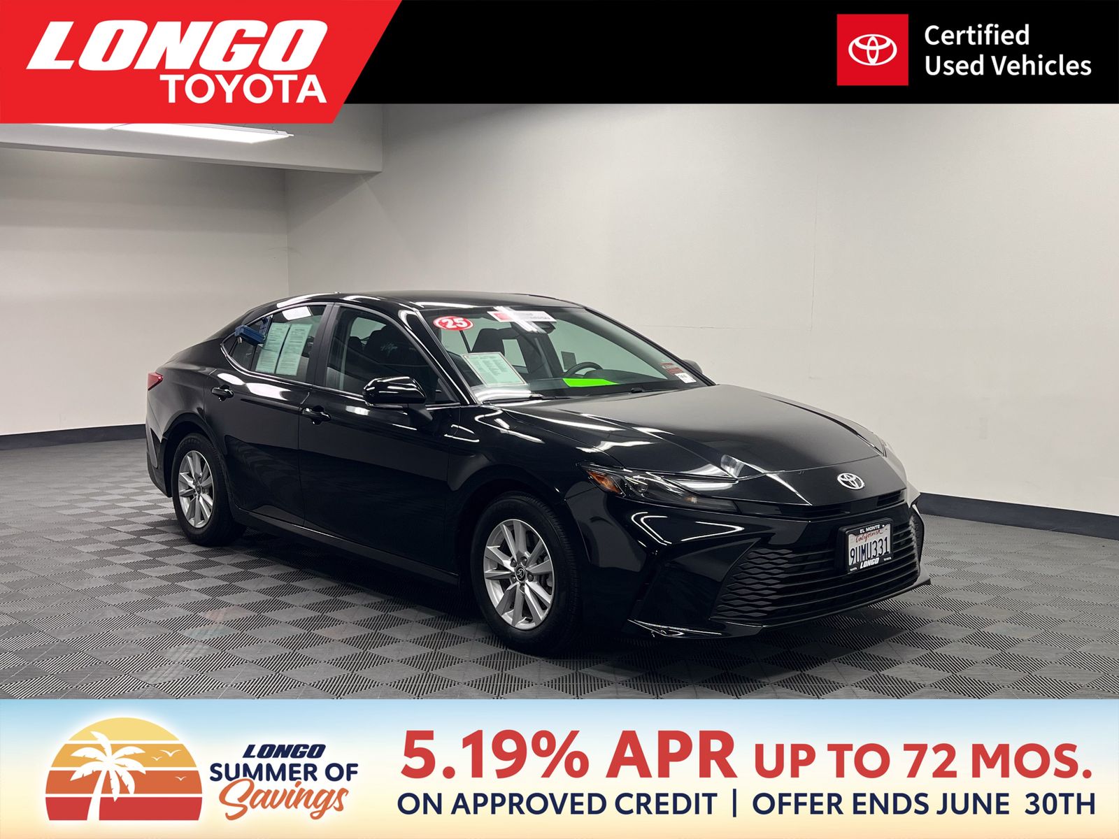 used 2025 Toyota Camry car, priced at $27,688
