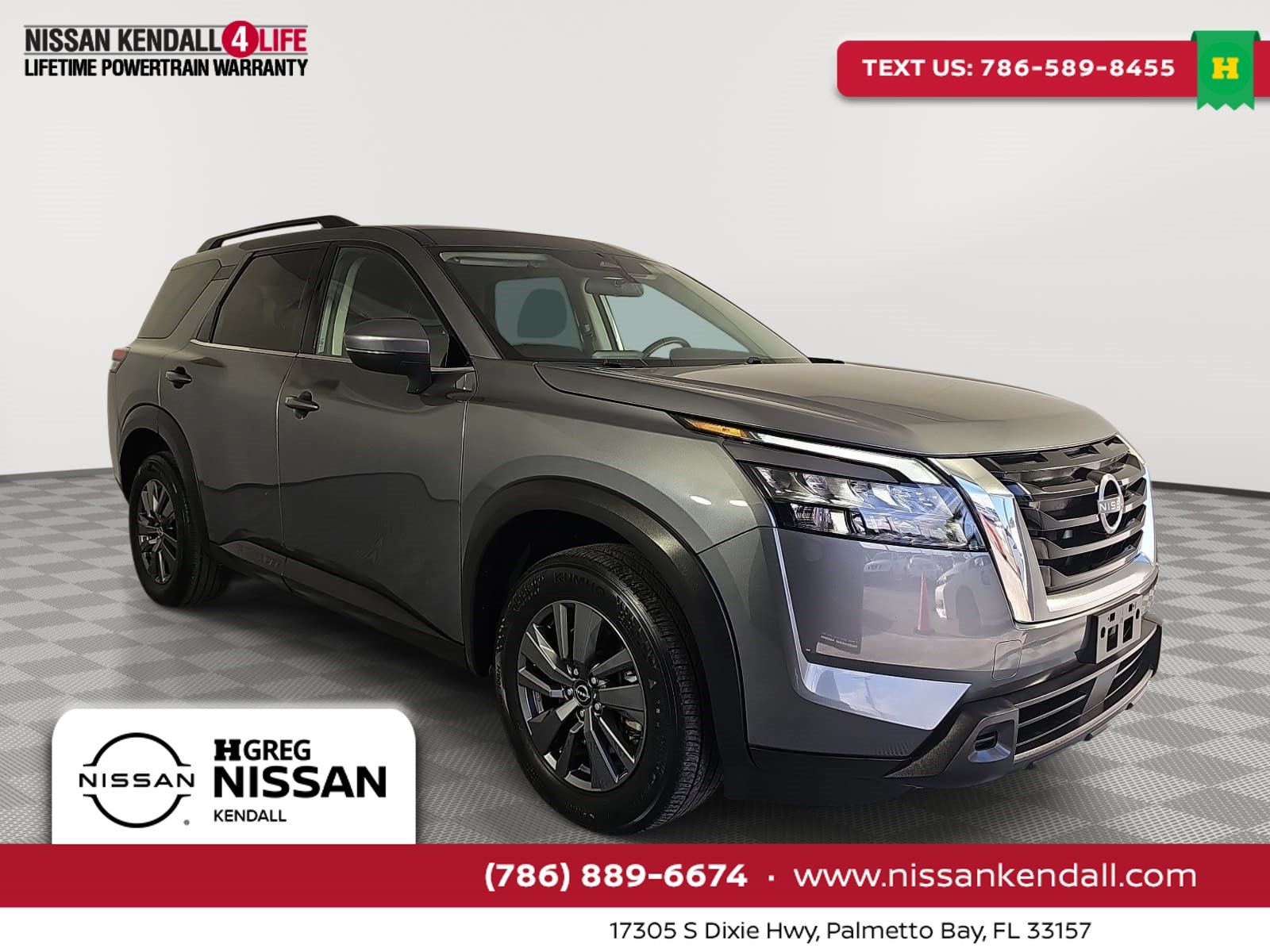 Gray (Gun Metallic) 2024 Nissan Pathfinder SUV / Crossover Front-Wheel Drive 9-Speed Automatic
