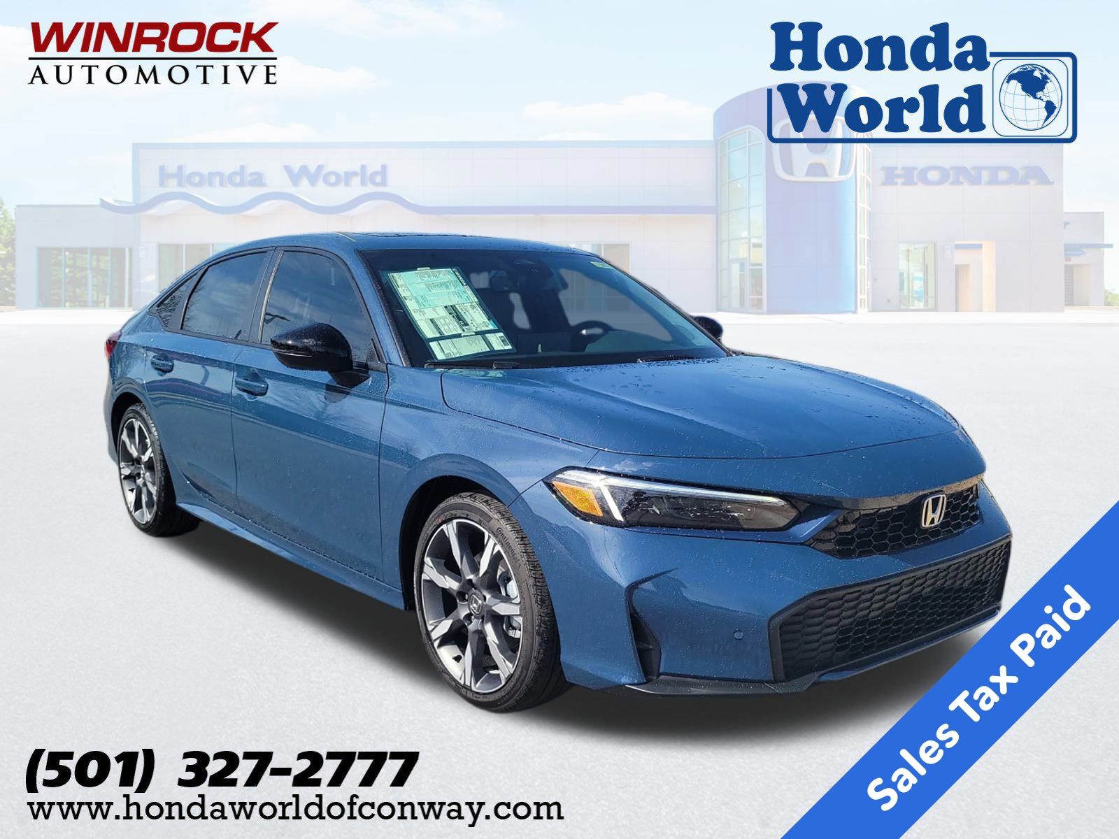 2026 Honda Civic Hybrid Sport Touring Sedan FWD