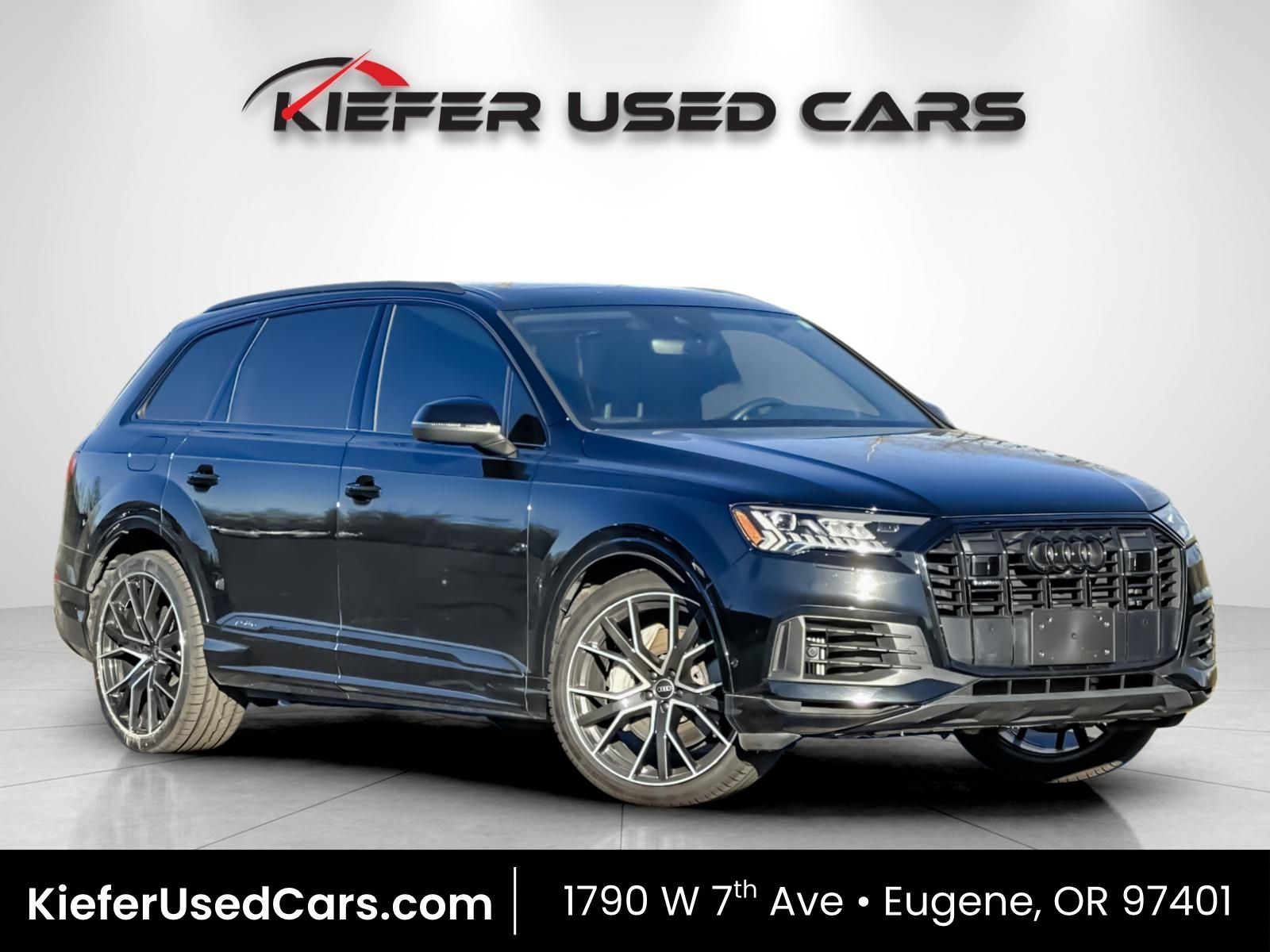 Night Black 2021 Audi Q7 quattro Prestige 55 TFSI SUV / Crossover All-Wheel Drive 8-Speed Automatic