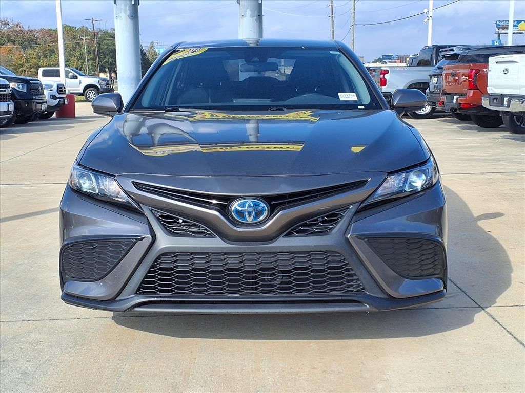 2021 Toyota Camry Hybrid SE Gray at DeMontrond Automotive Group
