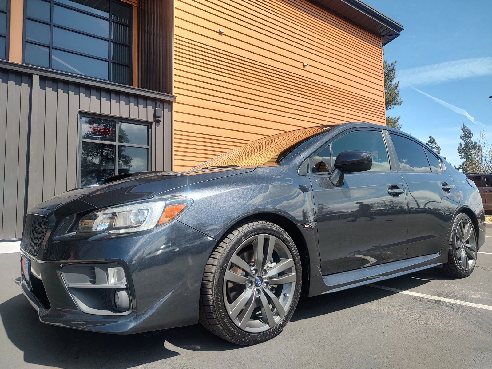 Dark Gray Metallic 2016 Subaru WRX Limited AWD Sedan All-Wheel Drive Continuously Variable Transmission