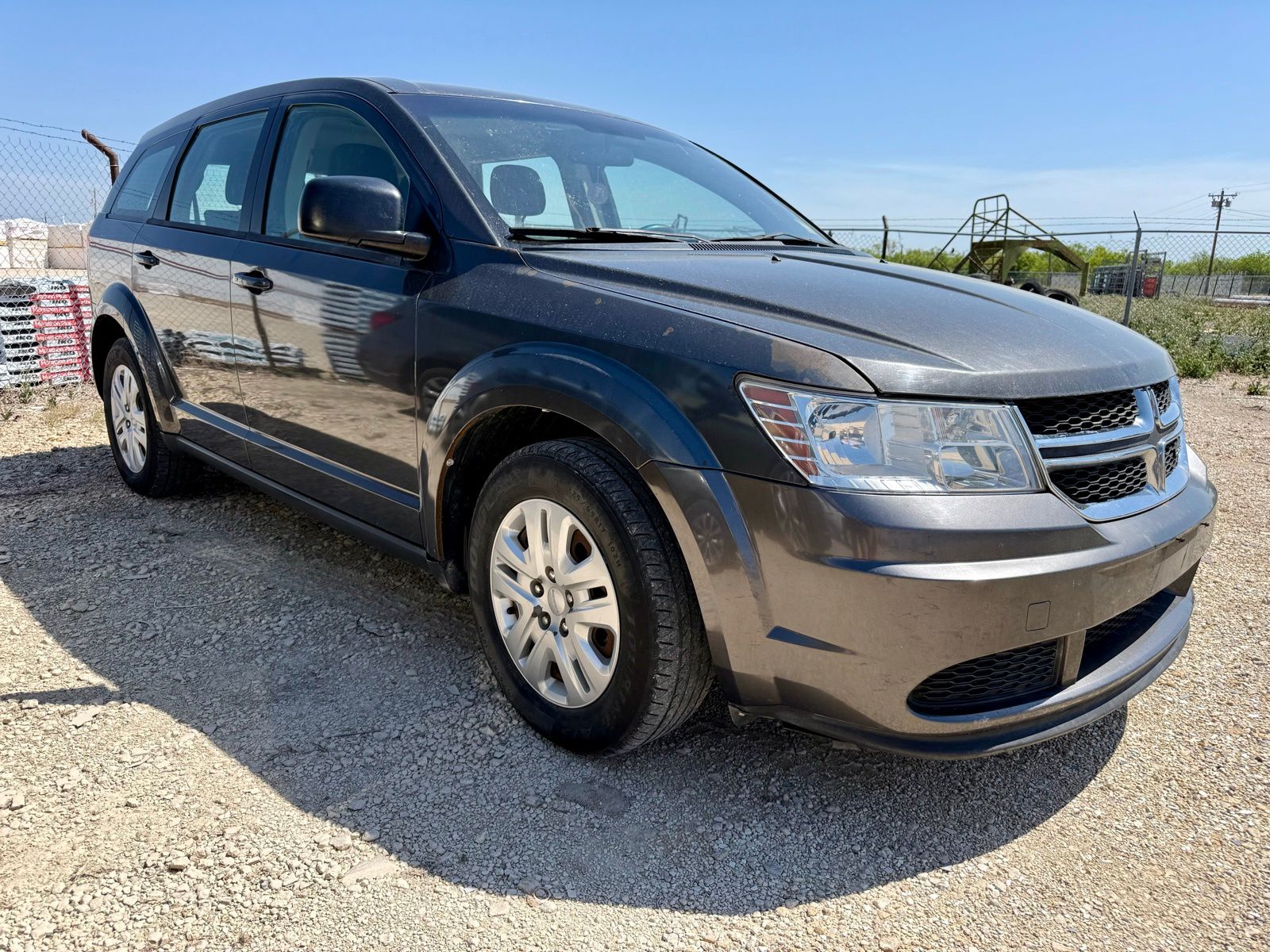 Gray (Granite Crystal Metallic Clearcoat) 2014 Dodge Journey American Value Package FWD SUV / Crossover Front-Wheel Drive 4-Speed Automatic