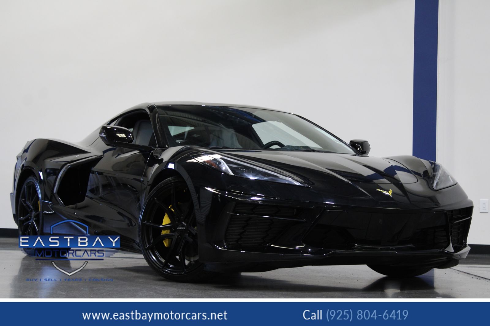 Black 2021 Chevrolet Corvette Stingray 1LT Coupe RWD Coupe Rear-Wheel Drive 8-Speed Dual Clutch