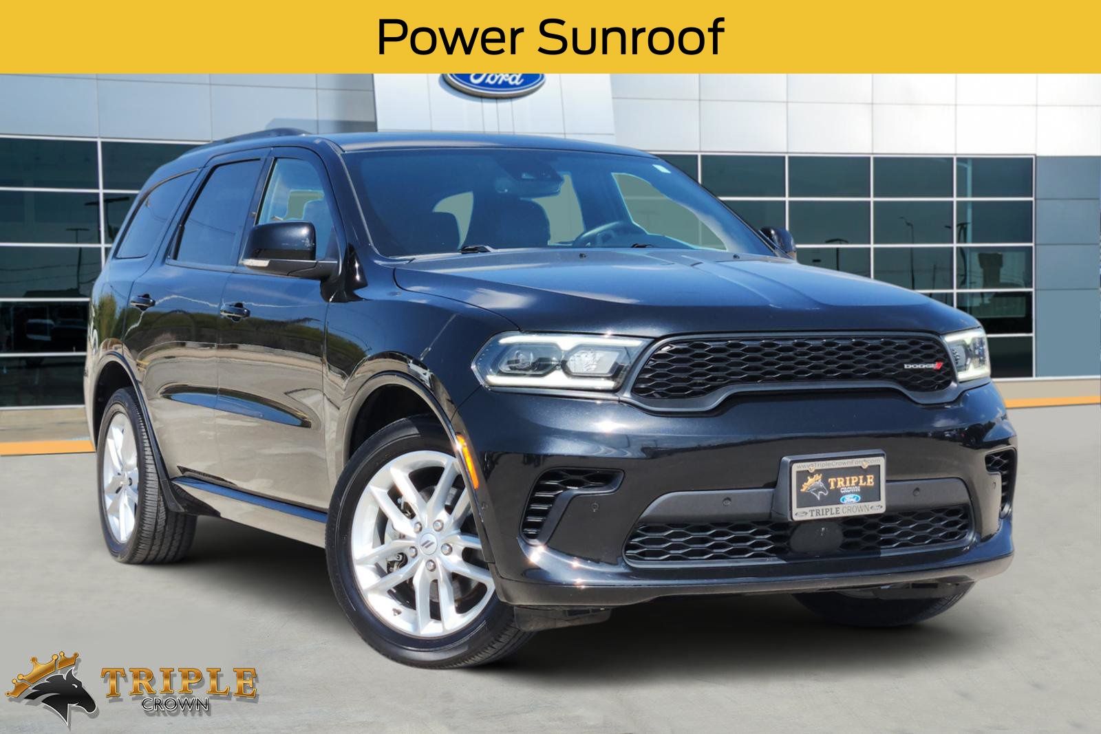 DB Black Crystal Clearcoat 2025 Dodge Durango SUV / Crossover All-Wheel Drive 8-Speed Automatic