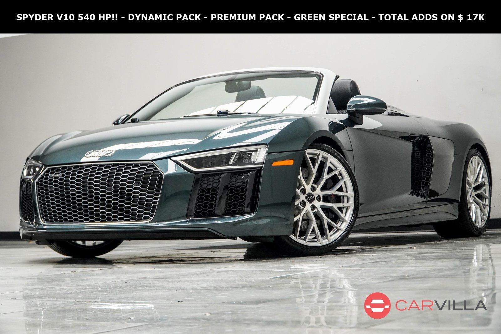 2017 Audi R8 quattro V10 Spyder AWD