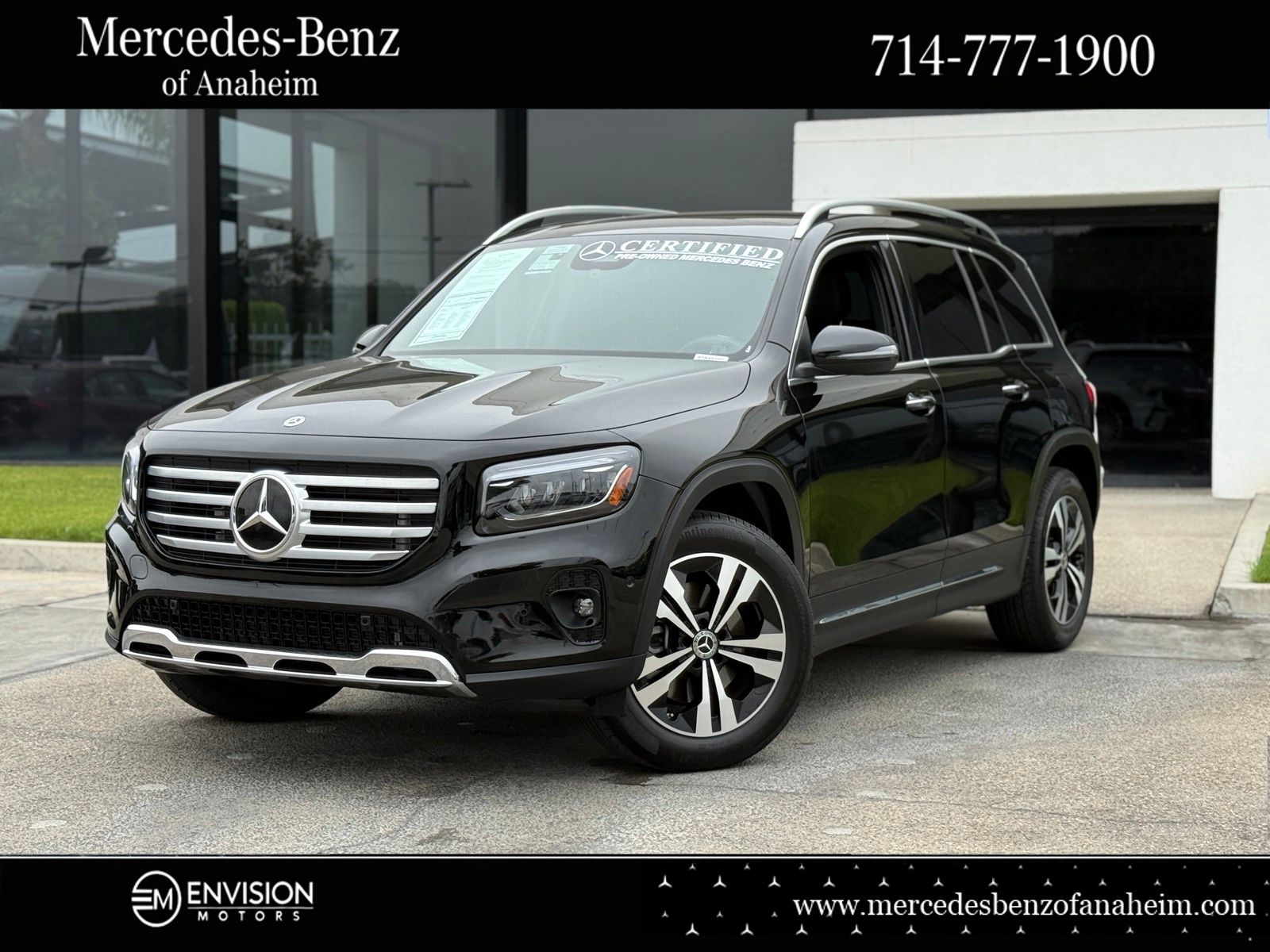 Black 2025 Mercedes-Benz GLB SUV / Crossover Front-Wheel Drive 8-Speed Dual Clutch