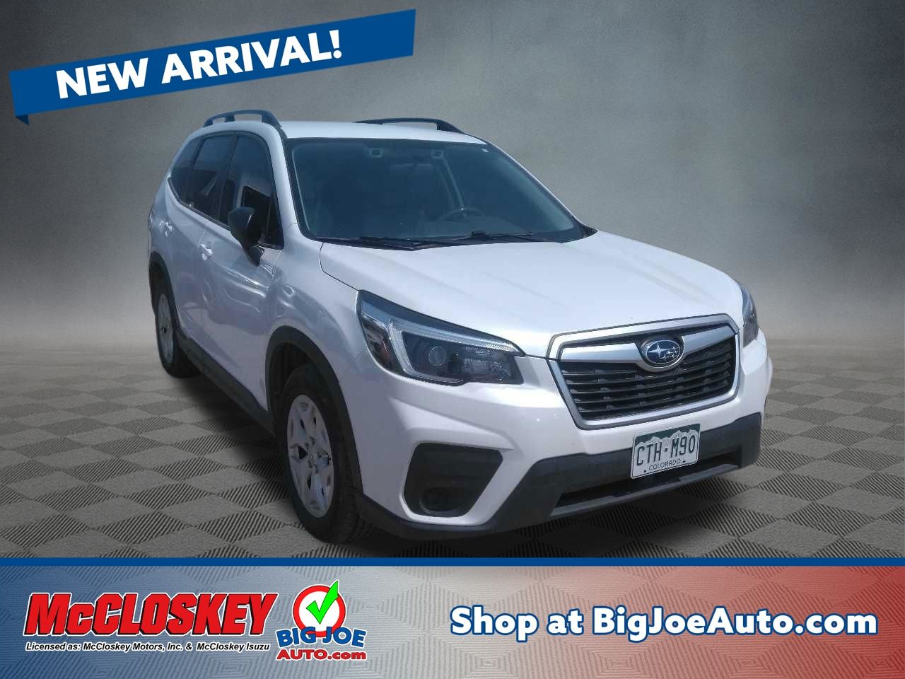 Crystal White Pearl 2021 Subaru Forester SUV / Crossover All-Wheel Drive Continuously Variable Transmission