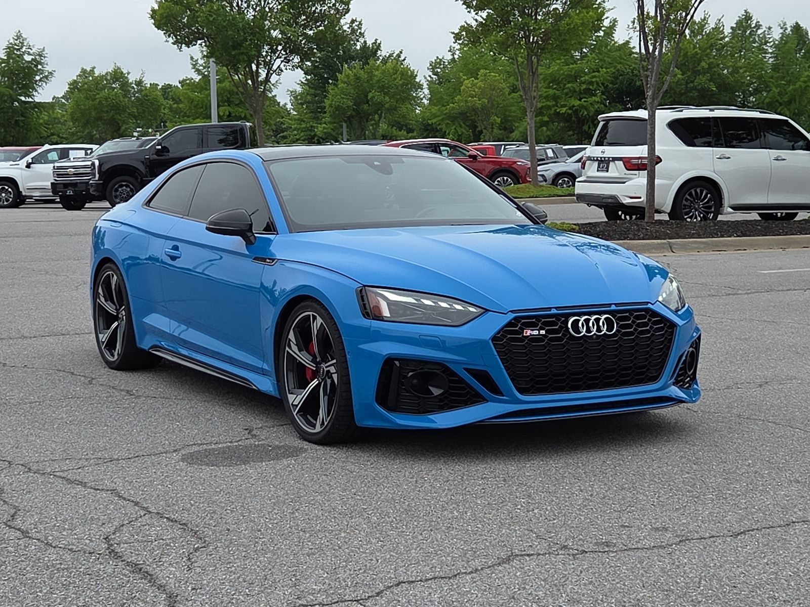 Turbo Blue 2021 Audi RS 5 2.9 TFSI quattro AWD Coupe All-Wheel Drive 8-Speed Automatic