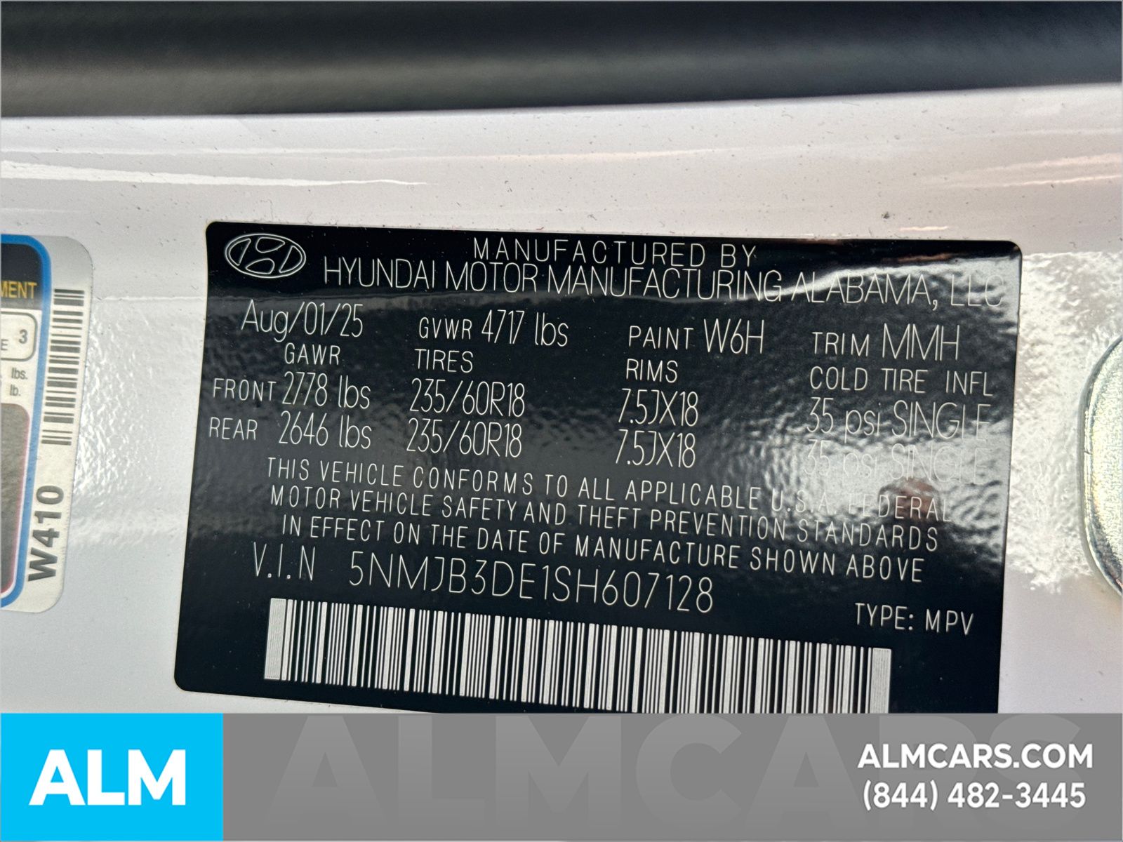 Certified Used 2025 White Hyundai SEL image 36