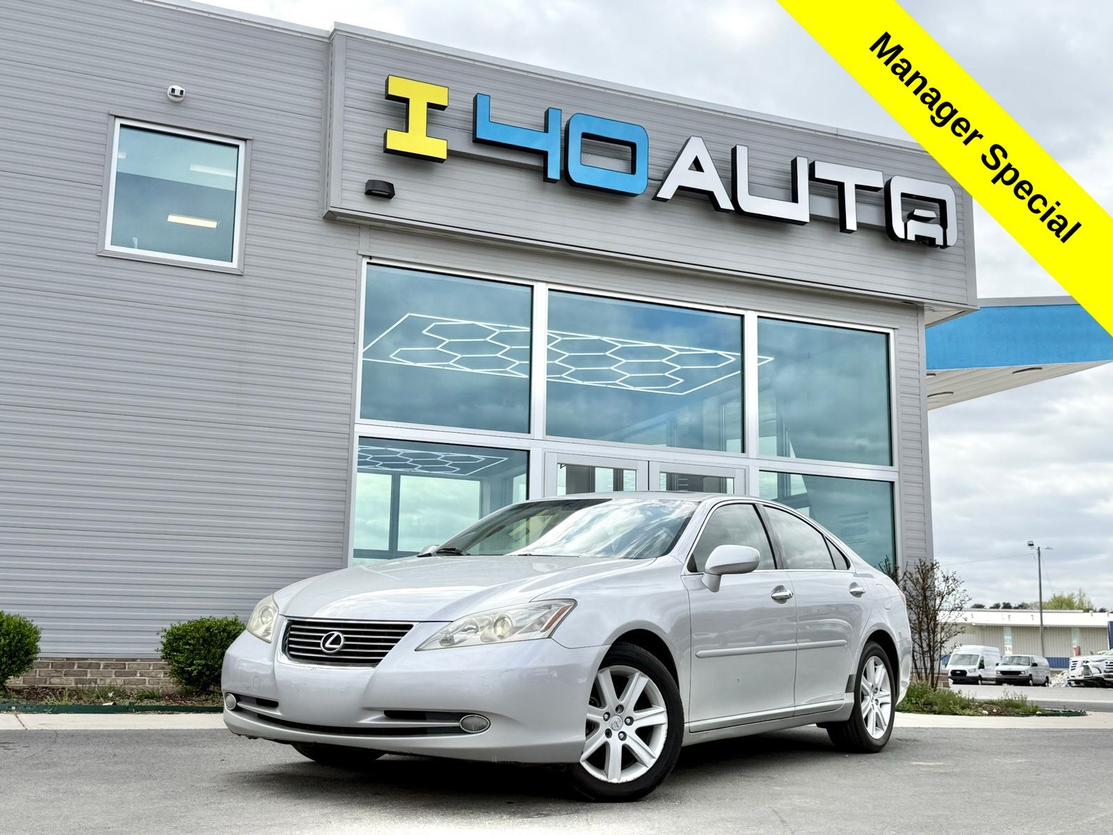 Silver 2008 Lexus ES 350 FWD Sedan Front-Wheel Drive 6-Speed Automatic