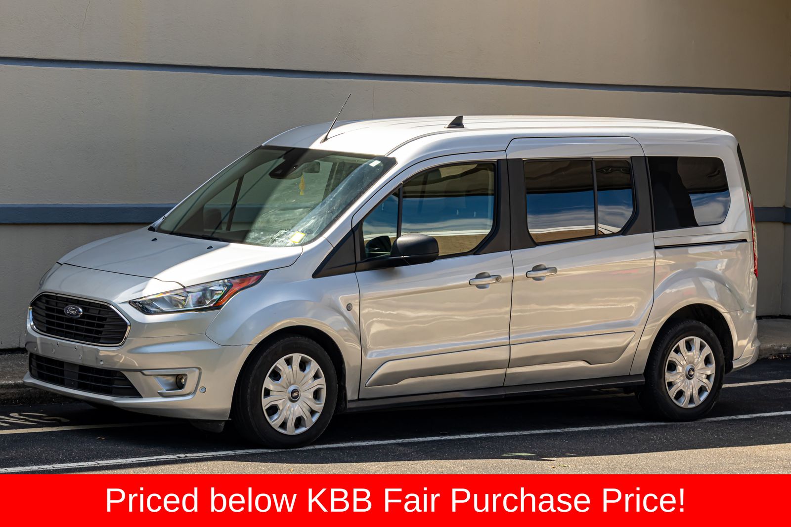 Silver 2022 Ford Transit Connect Van Front-Wheel Drive 8-Speed Automatic