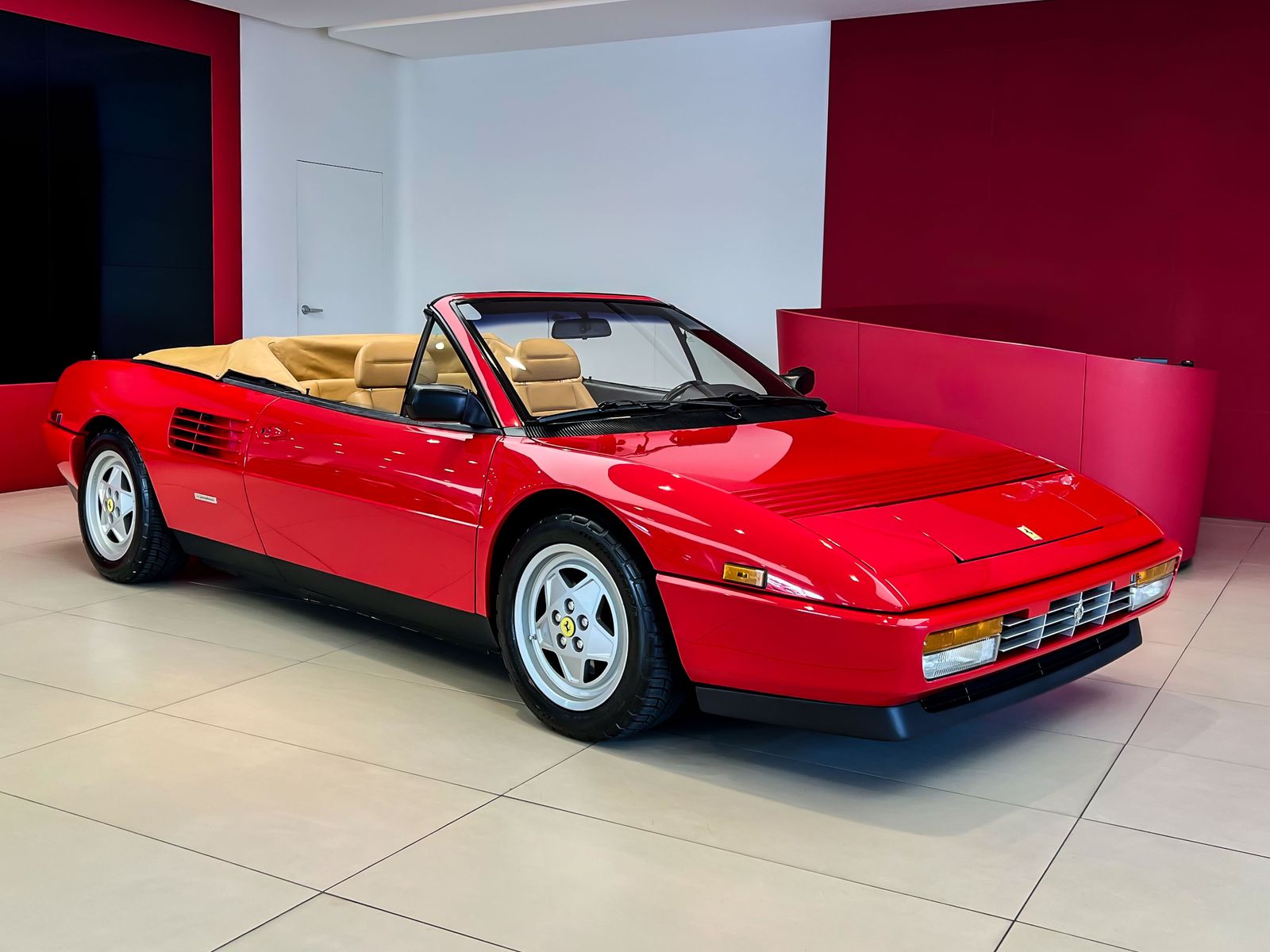 Rosso Corsa 1989 Ferrari Mondial T Coupe 5-Speed Manual