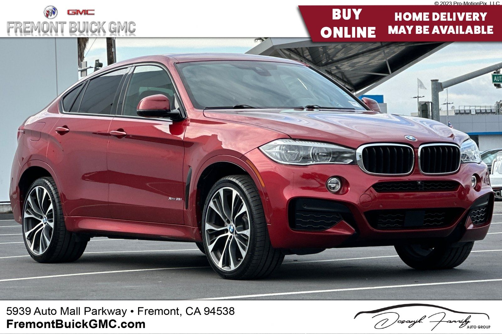 Flamenco Red Metallic 2018 BMW X6 xDrive35i AWD SUV / Crossover All-Wheel Drive 8-Speed Automatic