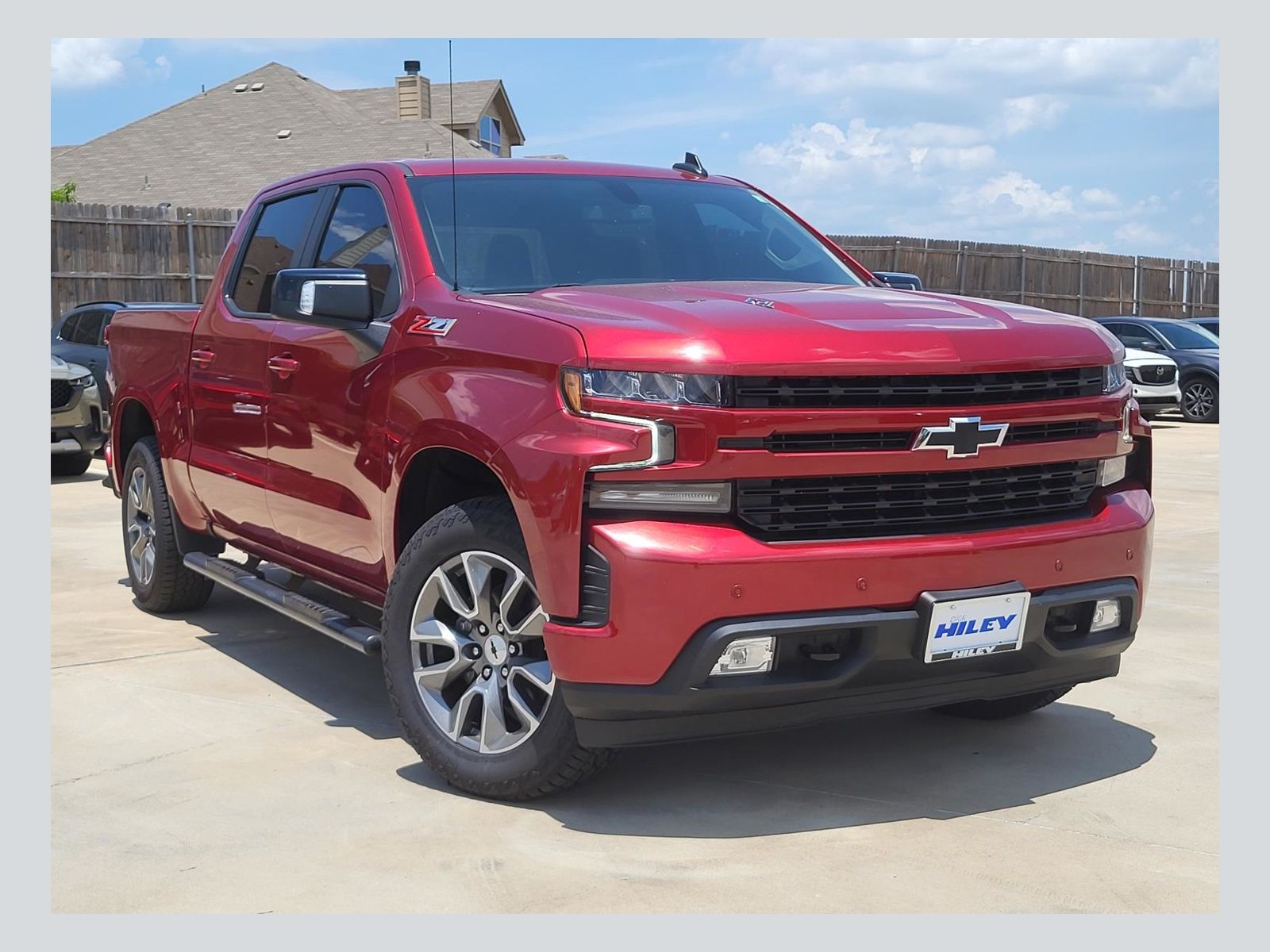 Cherry Red Tintcoat 2022 Chevrolet Silverado 1500 RST Crew Cab 4WD Pickup Truck Four-Wheel Drive Automatic