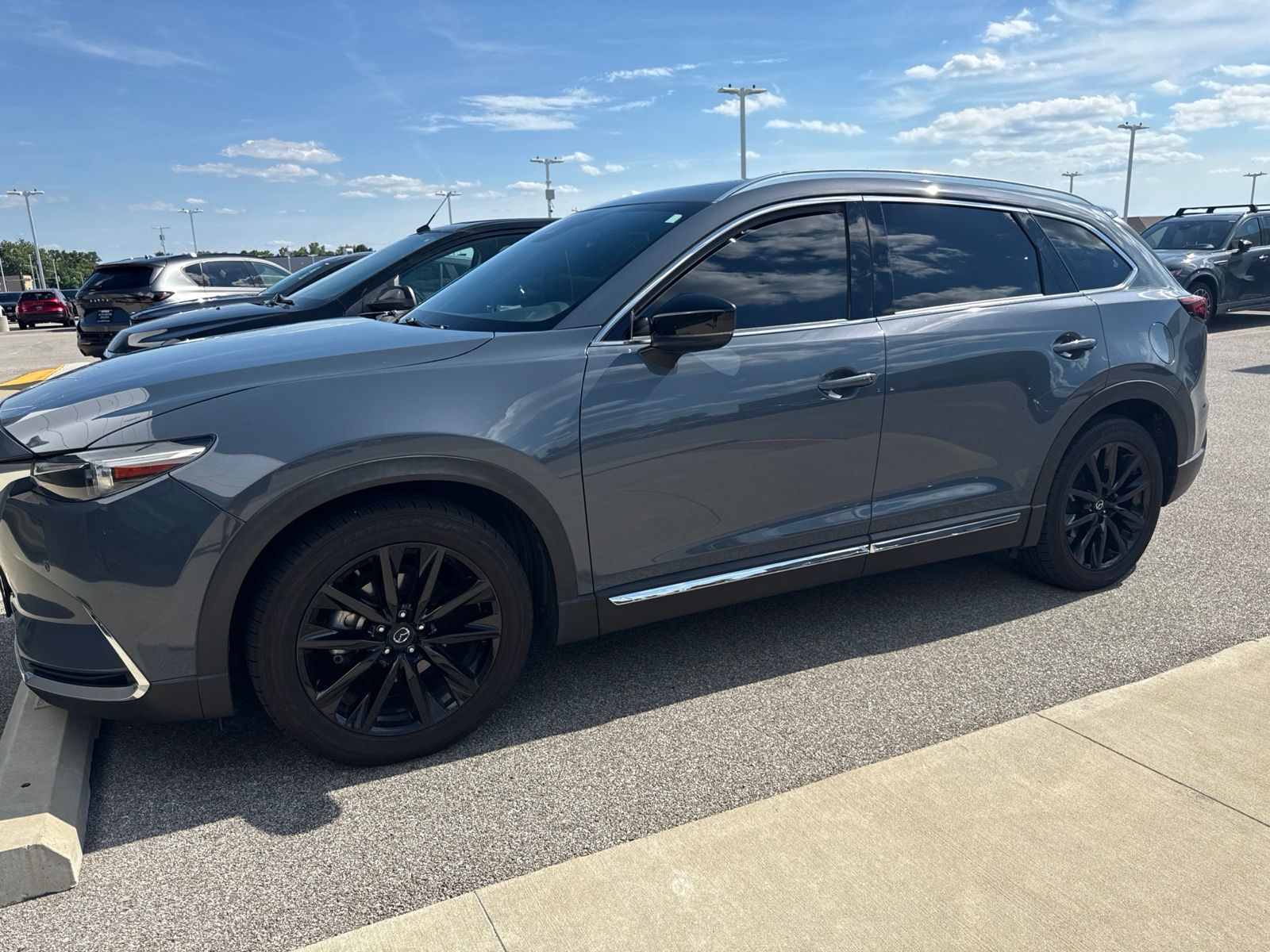 Blue 2021 Mazda CX-9 SUV / Crossover All-Wheel Drive 6-Speed Automatic
