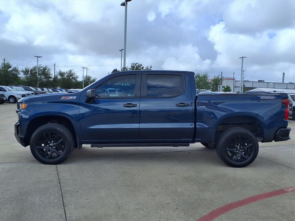 2022 Chevrolet Silverado 1500 LTD Custom Trail Boss Blue at Monument Chevrolet