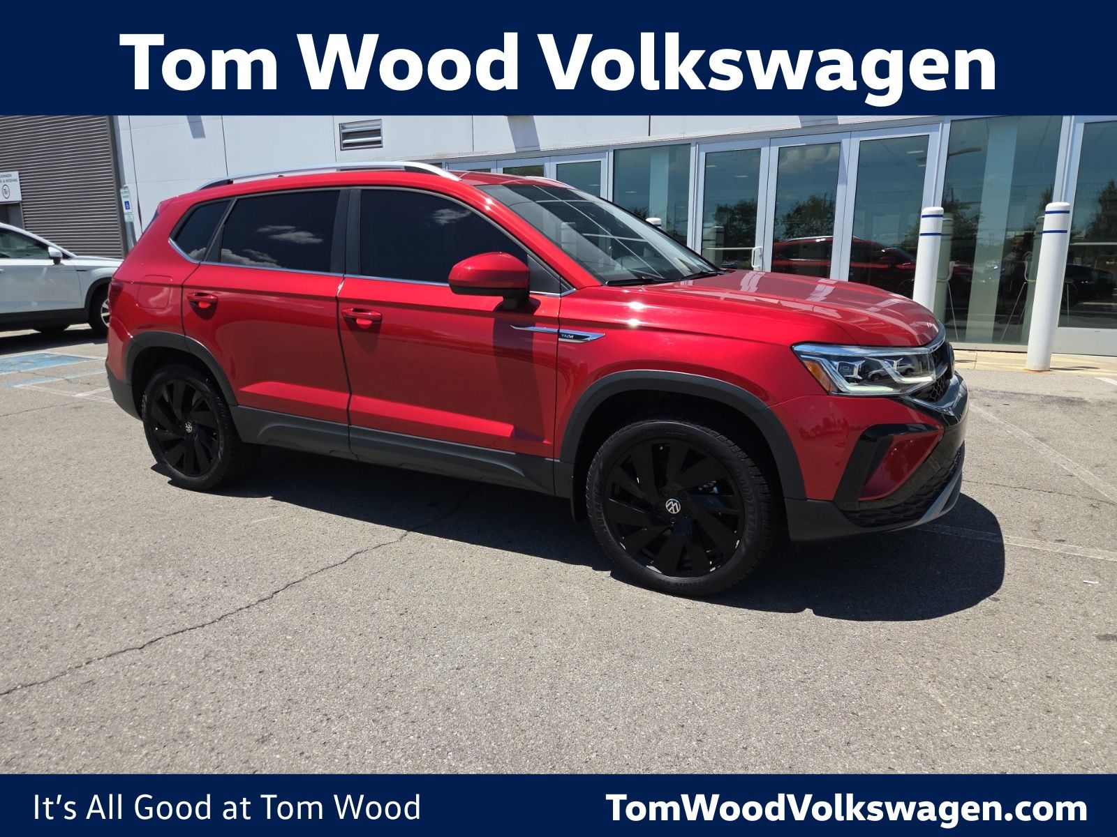 used 2024 Volkswagen Taos car, priced at $27,750