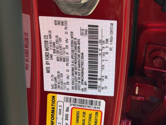 New 2026 Ruby Red Metallic Tinted Clearcoat Ford Big Bend image 33