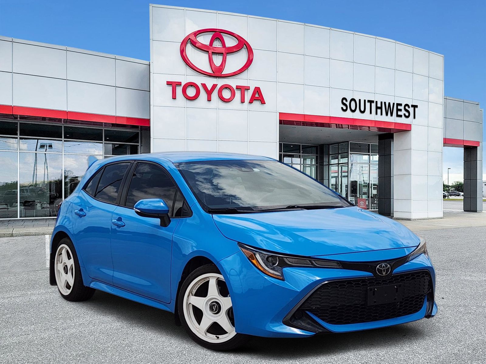 Blue Flame 2022 Toyota Corolla Hatchback SE FWD Hatchback Front-Wheel Drive Continuously Variable Transmission