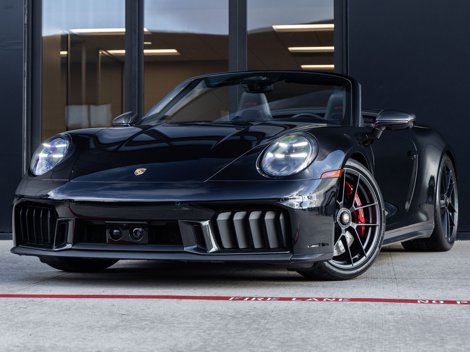 Jet Black Metallic 2026 Porsche 911 Convertible All-Wheel Drive 8-Speed Automatic