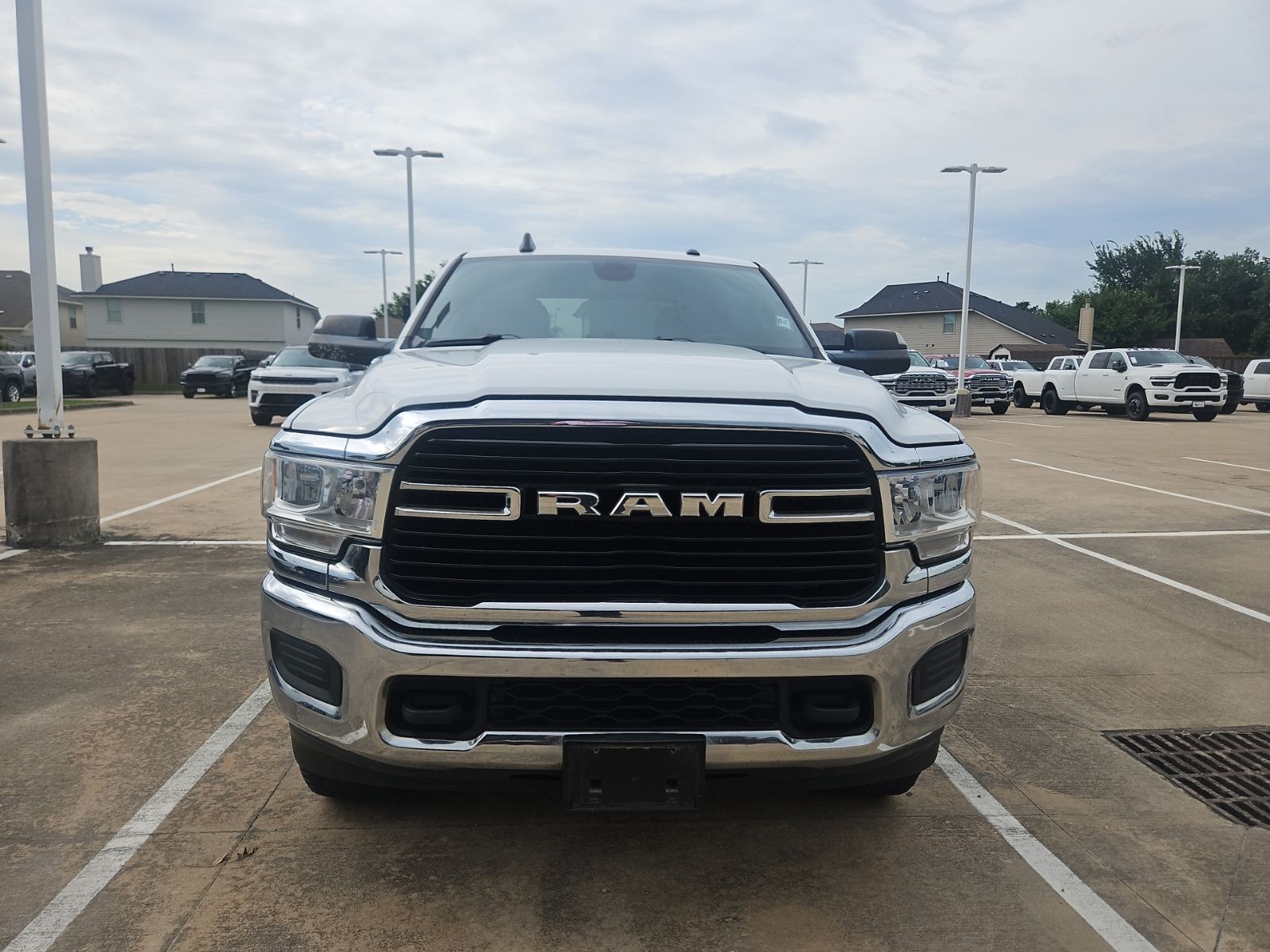 2021 Ram 2500 Big Horn White at North Houston Mitsubishi