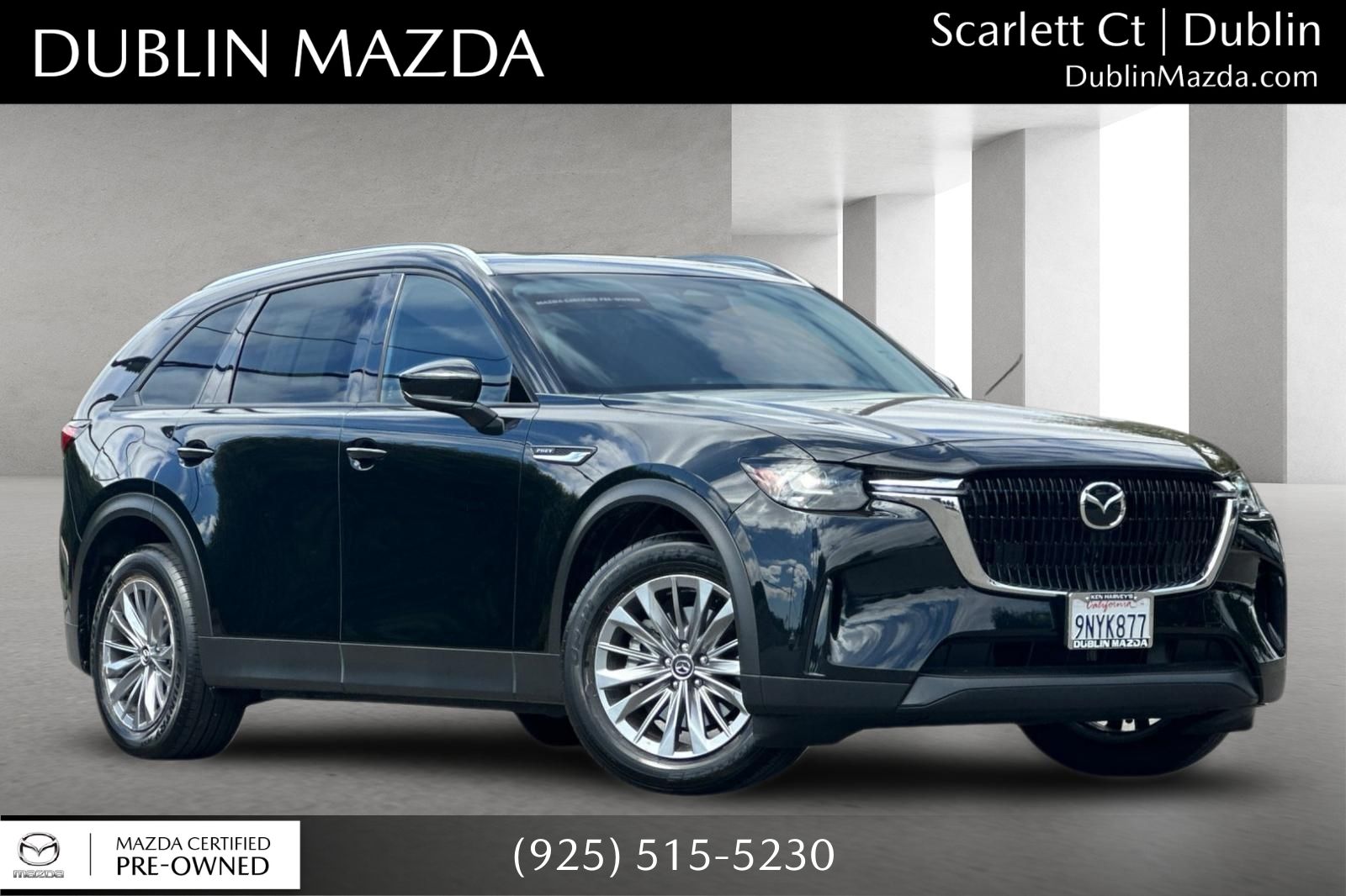 Jet Black Mica 2024 Mazda CX-90 SUV / Crossover All-Wheel Drive 8-Speed Automatic