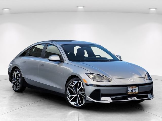 Curated Silver 2024 Hyundai Ioniq 6 Sedan Rear-Wheel Drive 1-Speed Automatic