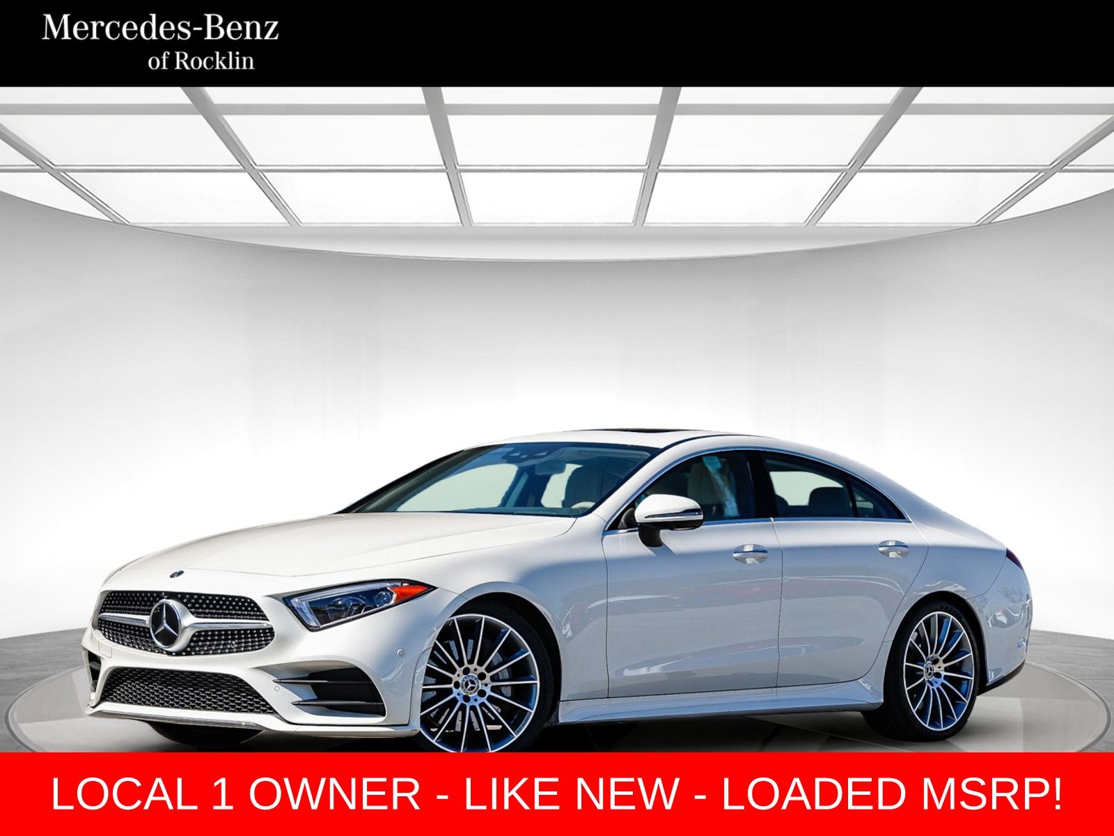 designo Diamond White 2019 Mercedes-Benz CLS Sedan Rear-Wheel Drive 9-Speed Automatic